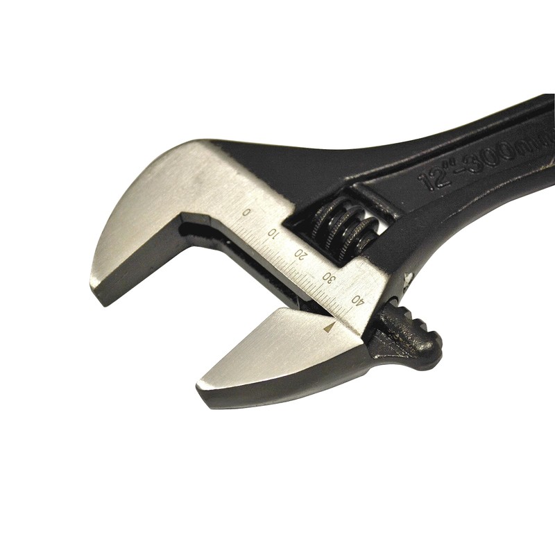 Hilka 18152520 12" (300mm) Soft Grip Wide Jaw (40mm) Adjustable