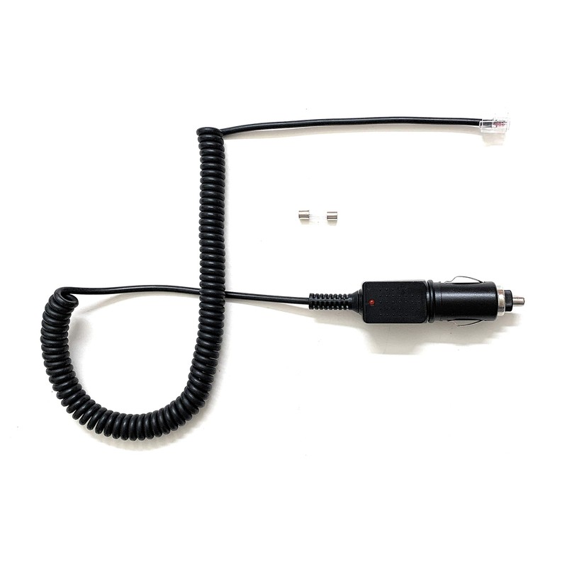 DCPOWER DC Coiled/Curled Power Cord Compatible Replacement for Cobra Elite