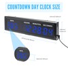 Large Digital Count Up Count Down Timer, Multi-Function 999 Days