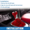 A ABSOPRO Car Manual Gear Shift Knob For Volkswagen Golf