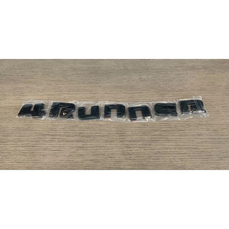 Toyota OVERLAY For 2014-2023 TOYOTA 4RUNNER MATTE BLACKOUT EMBLEM OVERLAY