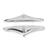 Unbranded ABS Rear Saddlebag Tip Accent Trim For Harley Electra