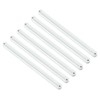 sourcing map Drawer Slides, 6Pcs 235mm - Plastic Drawer Rails,