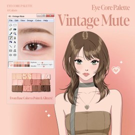 Espoir Eye Core Palette #3 Vintage Mute | 12 Versatile Colors for Various Uses | Autumn Warm Tone Eyeshadow Palette with Mute Tone Shades for a Vibrant Eye Makeup Look