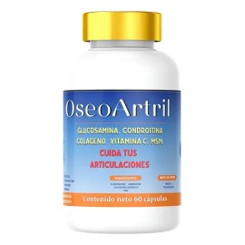 Óseo Artril Nueva Presentación Suplemento Alimenticio 60cps                                                                                           