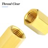 TAILONZ PNEUMATIC Brass Hexagon Socket Fitting for Connections, 3/8 inch
