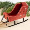 Factory Direct Craft Set of 2 Rustic Wooden Holiday Santa