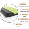 LEPEVNEY Edge Trim U Seal Black Rubber U-K Rubber Seal