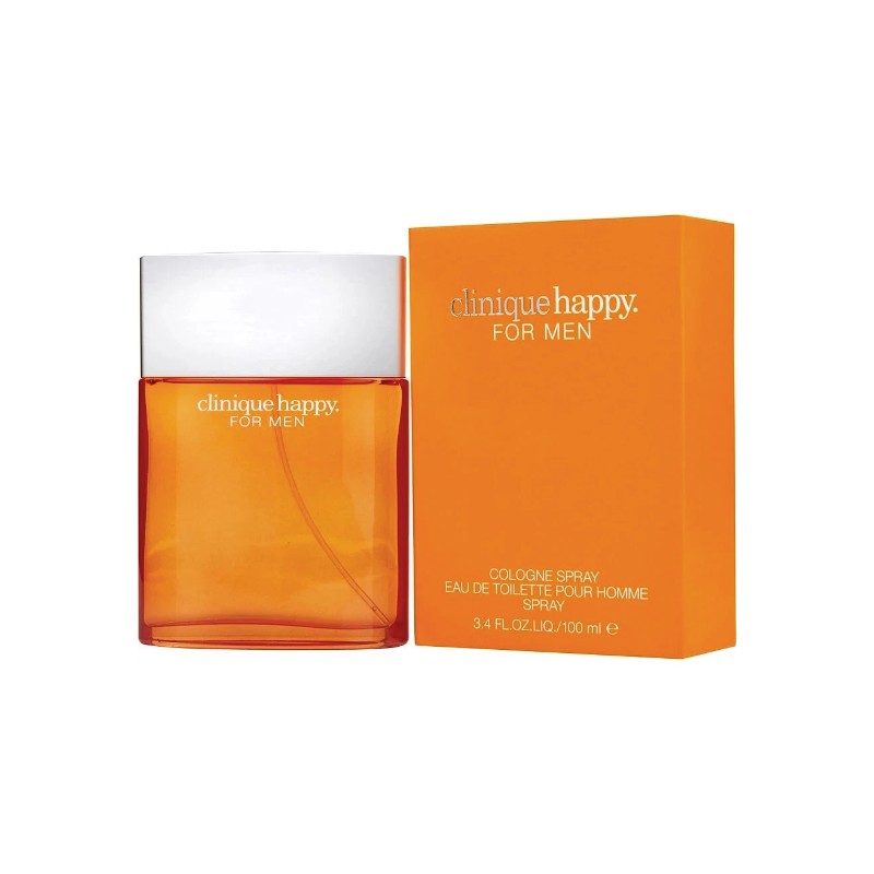 Clinique Happy Cologne Eau de Toilette for Men 3.4 fl.