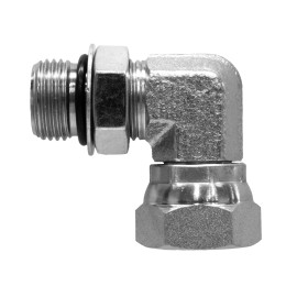 GATES 6901-04-04  FITTING  1/4" MALE BOSS SWIVEL X 1/4" FEMALE PIPE SWIVEL 90