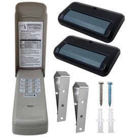 891LM Garage Door Keypad & 2pcs Opener Remote Fit for Chamberlain/liftmaster 877MAX 878MAX G940EV-P2 CMXZDCG440 66LM 377LM 877LM 977LM 976LM 950D 956D