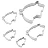 5 Pieces Piggy Molds, Stainless Steel Molds, Cookie Cutters, Cute