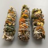 Sage Smudge Stick 4" (White Sage, Orange, Green Sinuata and