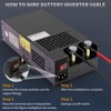 MYSWEETY 12V Power Supply, AC to DC Converter 110V AC