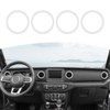 RT-TCZ for Wrangler JL Dash Air Vents Cover Trim Stickers