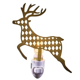 Split P Jumping Deer Night Light