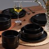 Onader 16 Piece Dinnerware Sets with Serving Bowls for 4,