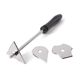 WAGNER Paint scraper handle including 3 blades for Furno heat guns
