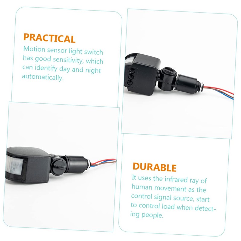 WOONEKY Sensor Light Motion Detector 12v Motion Sensor Controller Sensor