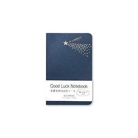 G.C.PRESS 750-02 Design Notebook, Pocket, Shooting Star, 5.5 x 3.5 inches (140 x 90 mm), 160 Pages, 0.2 inch (5 mm) Square