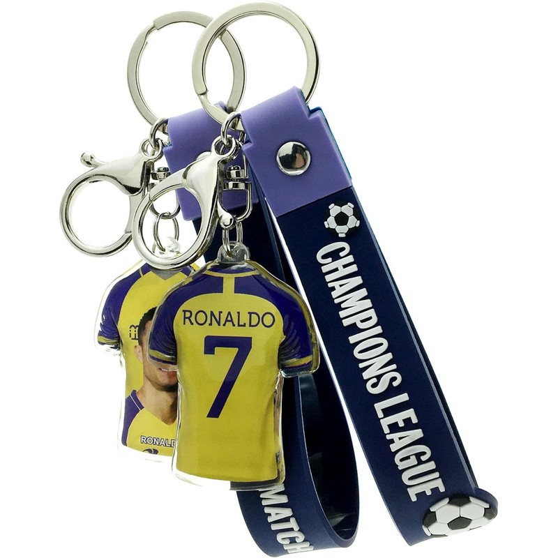 EZB Cristiano Ronaldo Al Nassr Football Keyring | Decorative Double