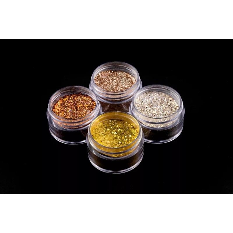 Nail Factory Polvo Acrílico Oh My Love & Goldness Collection