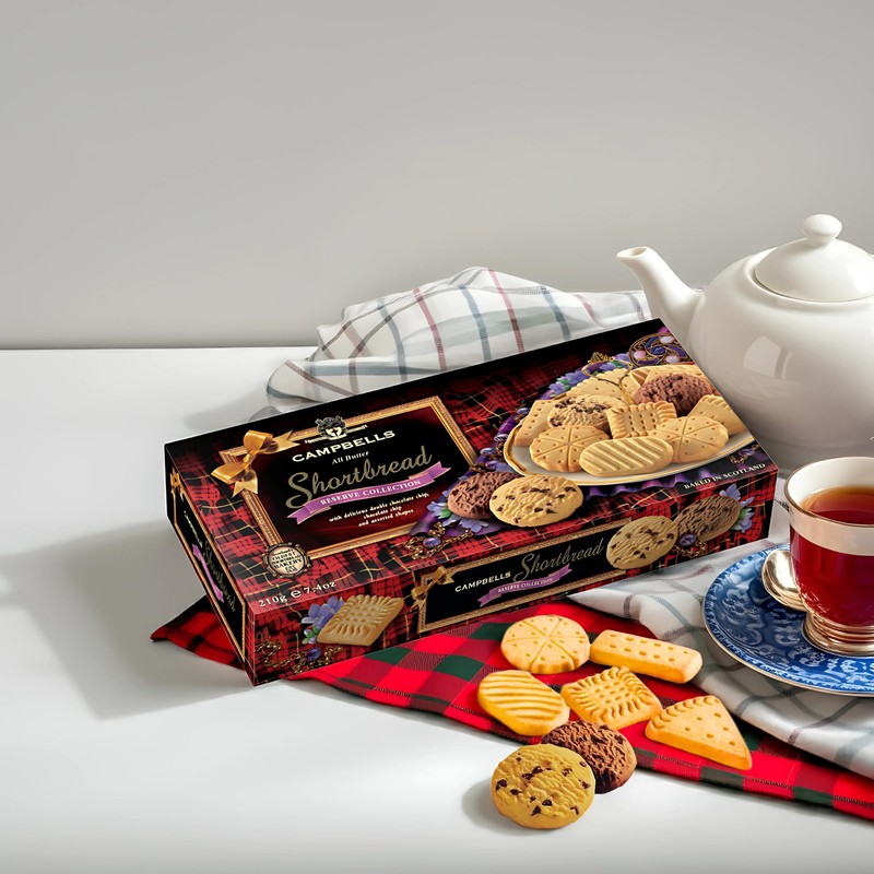 Campbells Shortbread Reserve Collection Carton 7.4 Oz (210g) - Scottish