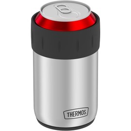 Thermos Stainless Steel Beverage Can Insulator for 12 Ounce Can, Gunmetal Gray