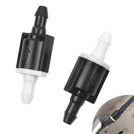 YYTQP Wiper Washer Windshield Check Valve, 2 PCS Windshield Sprayer Nozzle Repair Kit Replacement for Camry, Highlander, Lexus, Spray Jet Kit Replaces OEM #: 85321-26020