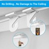 34 Pcs Ceiling Hooks, Durable Heavy Duty Aluminum Alloy Ceiling