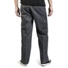 Dickies Men's Loose Fit Double Knee Work Pants, Charcoal