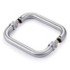 Ranbo Hardware 8" Back to Back Tubular Shower Door Pull
