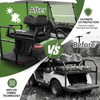 SugarFox 4PCS Golf Cart Seat Covers - Staple-Free Easy Install