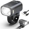 VICTGOAL Lampada anteriore per bicicletta omologata StVZO, 50 Lux LED