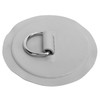 4PCS Stainless Steel PVC D Ring Patch with 11.8in Anchor