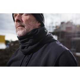 Blackrock HEAT Thermal Neck Warmer Snood, Mens Snood, Womens Snood, Winter Snood, Black Snood, Womens Mens Accessories, Warm, Heated Clothing, Wooly Snood, Warmer, Hiking, Fleece, Unisex One Size