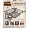 Parini Grill Master Stainless Steel Chicken Roaster Grill Basket!
