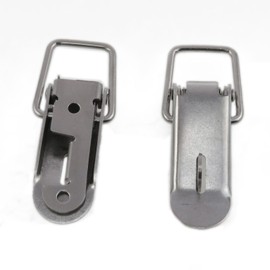 yukata Stainless Steel 90 Degree Latch Tool Box Latch Toggle Latch hasp Latch Box Latch Cabinet Latch Hardware Closet Box Cabinet Trunk Trailer Toolbox Door Hood Latch 2PCS
