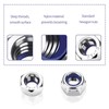 M6 Hexagonal Nuts Stainless Steel A2 V2A Hexagonal Nut Self-Locking