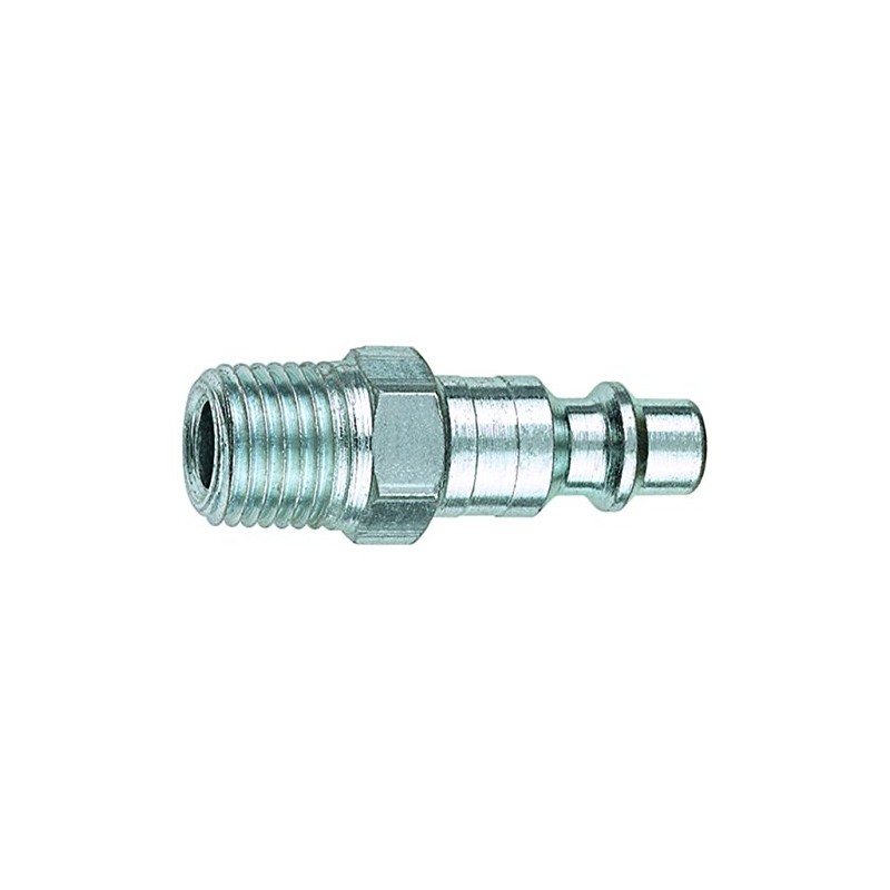 Amflo CP21 Plug, 1/4" I/M Design, 1/4" MNPT, Steel (pack