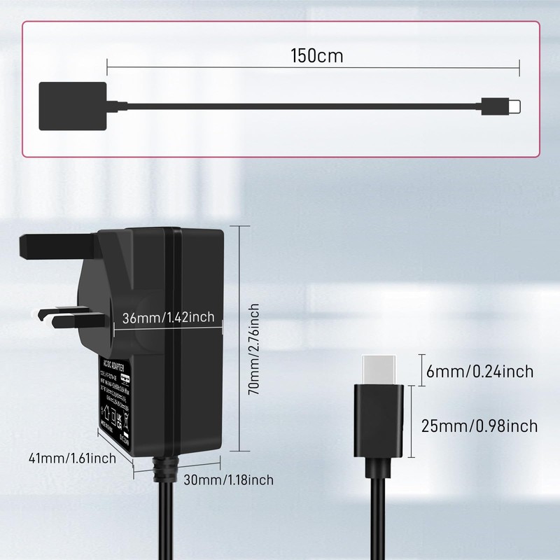GeeekPi Raspberry Pi 5 Aluminium Case with USB-C Power Supply