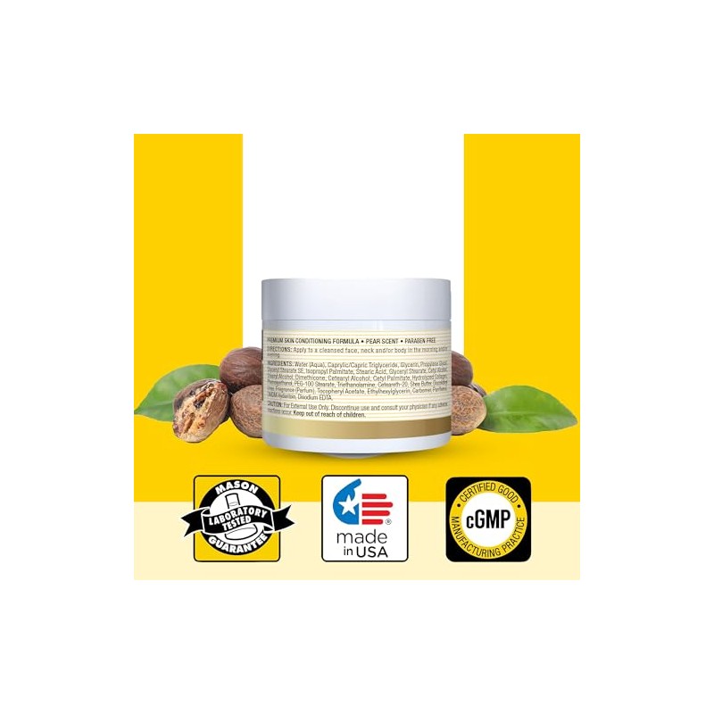 Mason Natural Vitamins Collagen Beauty Cream 100% Pure Collagen Pear