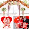 2 Pieces Valentine's Day Bows Decoration Large Bow 10 x