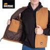 Berne Men's Workmans Duck Vest, Small Regular, Brown Duck