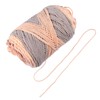 Hohopeti 5-ply Rainbow Cotton Yarn Knitting Yarn DIY Rope Handmade
