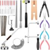 Chumia Jewelers Tools Set Including Jeweler's Saw Frame 144 Blades