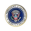 Presidential Seal 3D Wood Fridge Magnet
