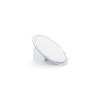 Jerdon Portable Travel Makeup Mirror – 9” Diameter Frame with