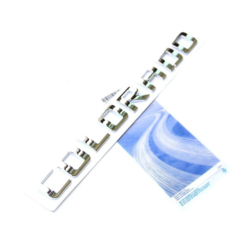 Yoaoo 2pack OEM Colorado Emblems Letter Badge Compatible with for