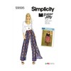 Simplicity SS9595OS Misses Skirt/Pants OS (One Size Only)